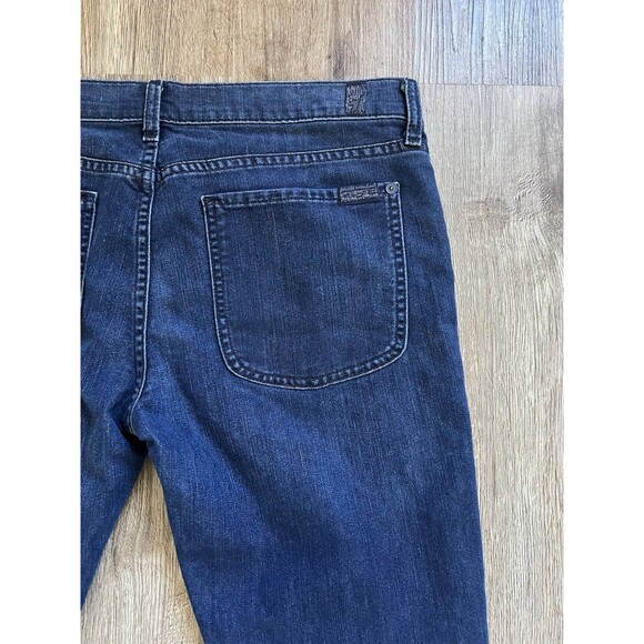 Rachel Comey x Target High Rise Crop Jeans Size 6 Blue Tie Dye Marbled Denim - Picture 3 of 14